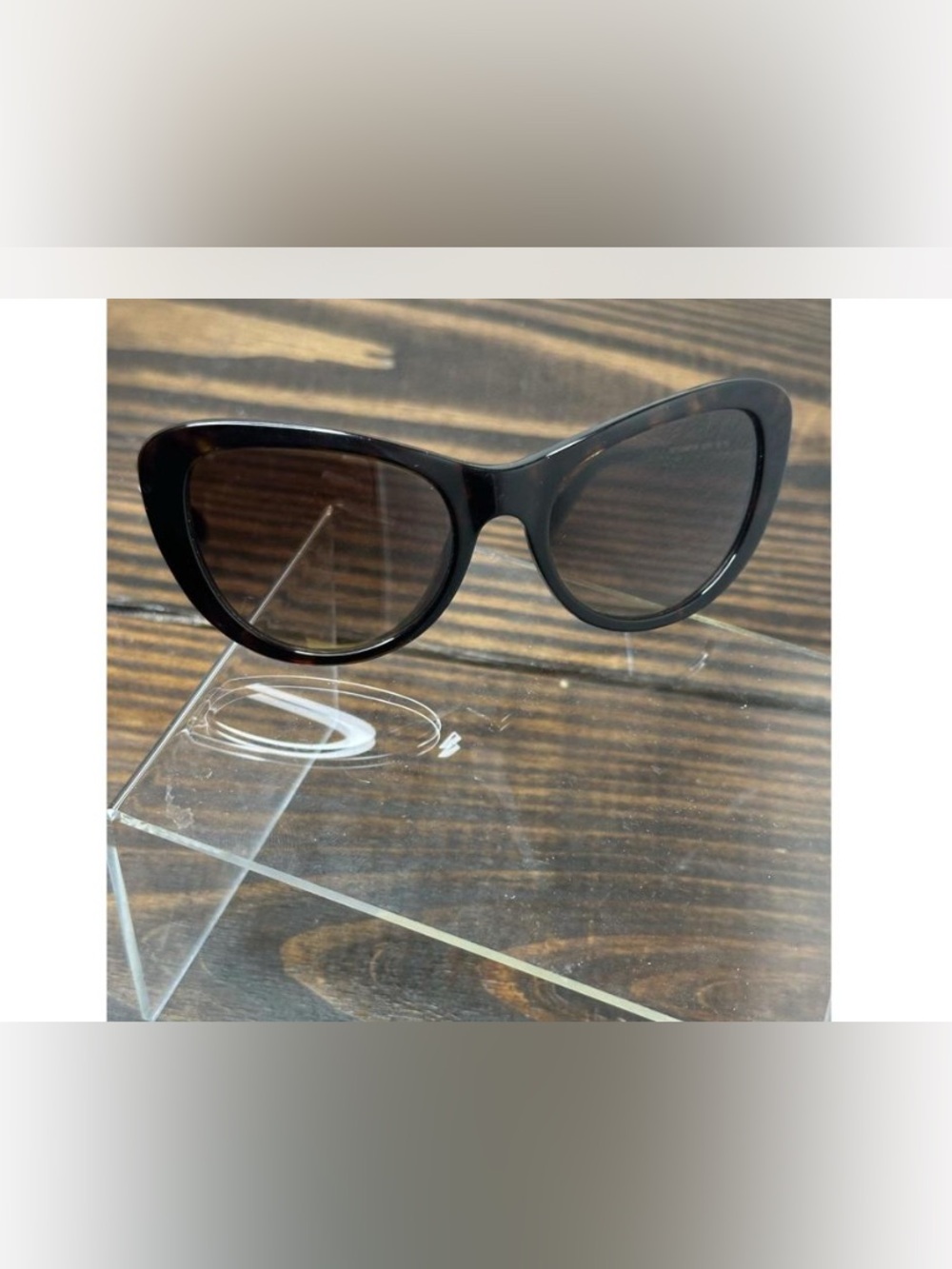 COACH Classic Black Cat-Eye Sunglasses for Women